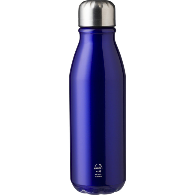 Custom Printed Orion Recycled Aluminium Single Walled Bottle 550ml - Image 2