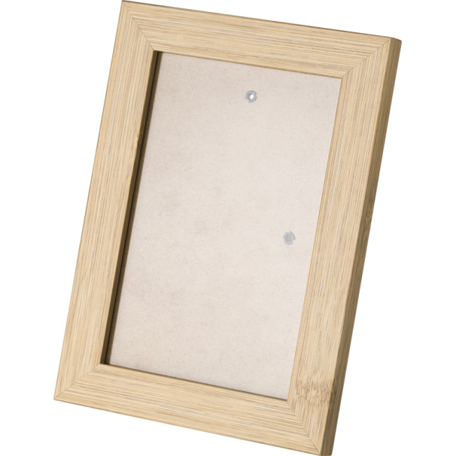 Custom Printed Bamboo Photo Frame - Image 1