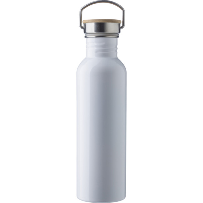 Custom Printed Stainless Steel Single Walled Drinking Bottle 700ml - Image 2