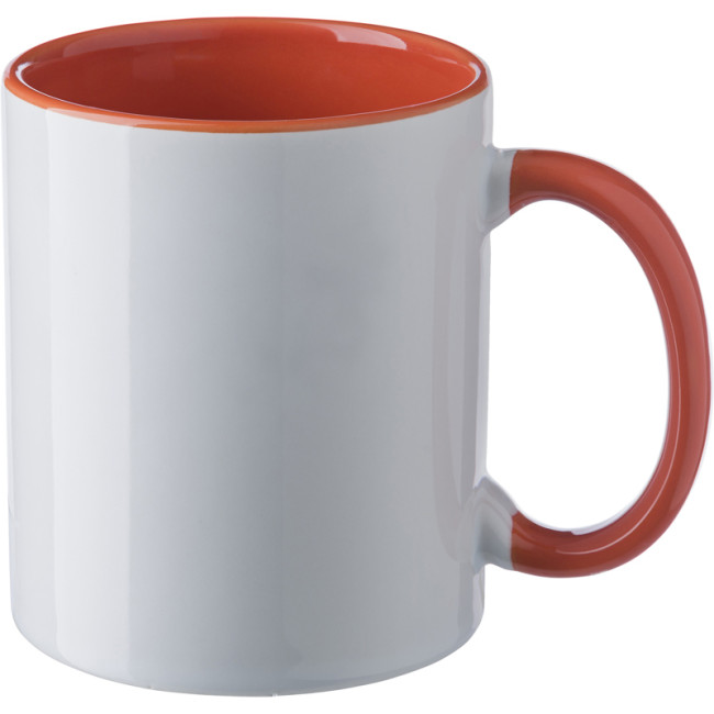 Custom Printed Ceramic Sublimation Mug 300ml - Image 2