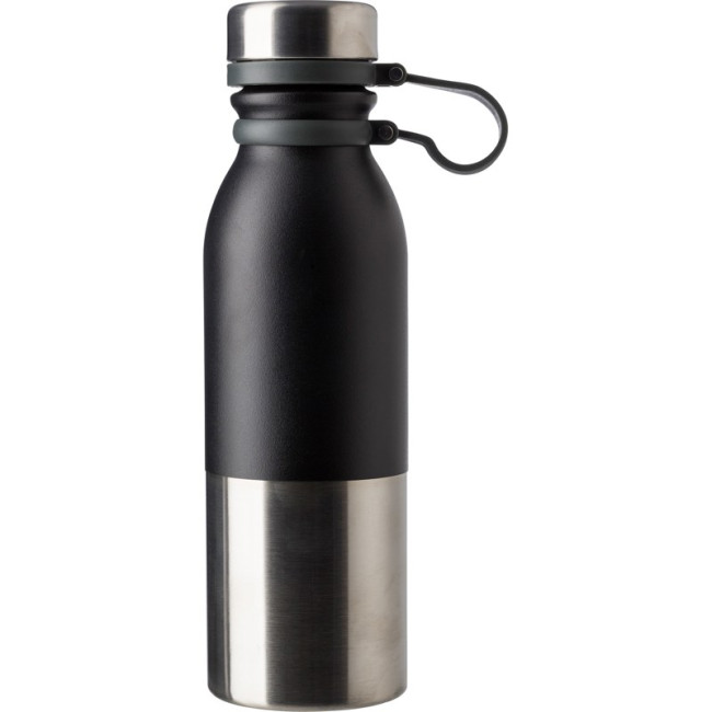 Custom Printed Stainless Steel Double Walled Bottle 600ml - Image 1