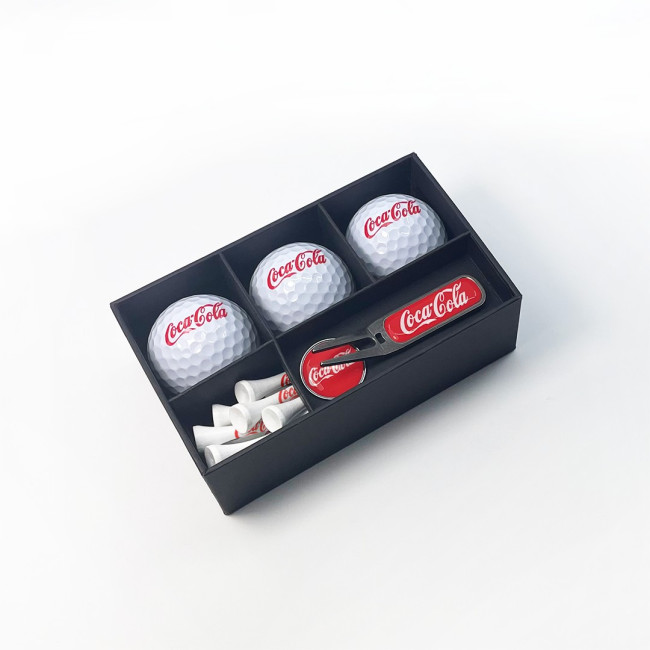 Custom Printed Golf Repair Tool Combo 3 Ball Pack