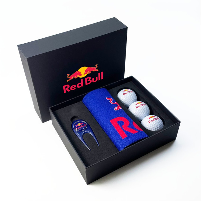 Custom Printed Contemporary 3 Ball Golf Presentation Box