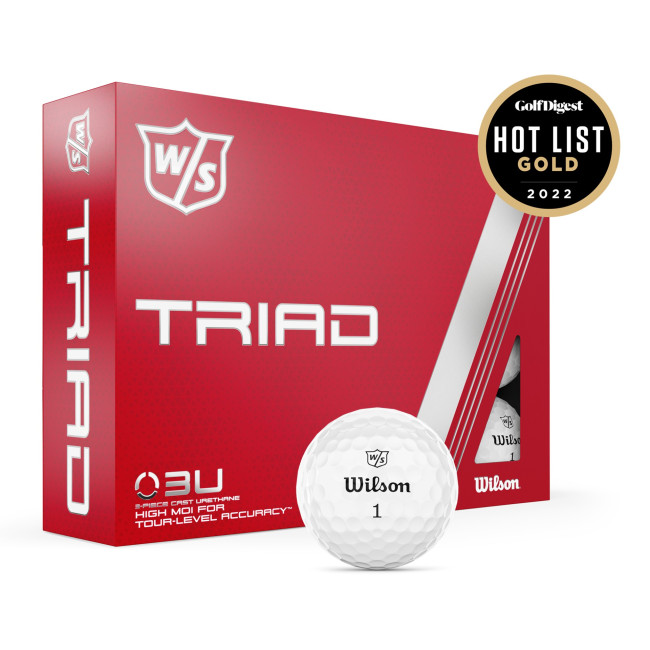 Custom Printed Wilson Triad Printed Golf Balls