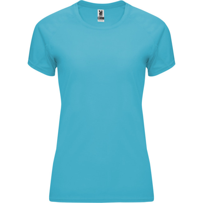 Custom Printed Bahrain Short Sleeve Women's Sports T-Shirt - Image 7