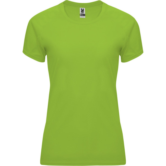 Custom Printed Bahrain Short Sleeve Women's Sports T-Shirt - Image 3