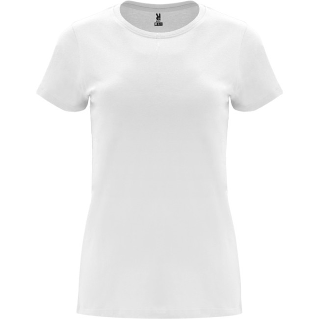 Custom Printed Capri Short Sleeve Women's T-Shirt - Image 4