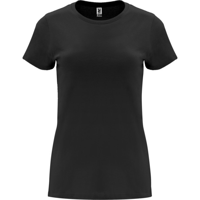 Custom Printed Capri Short Sleeve Women's T-Shirt - Image 9