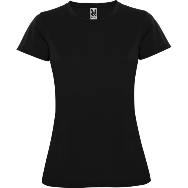 Custom Printed Montecarlo Short Sleeve Women's Sports T-Shirt - Image 3