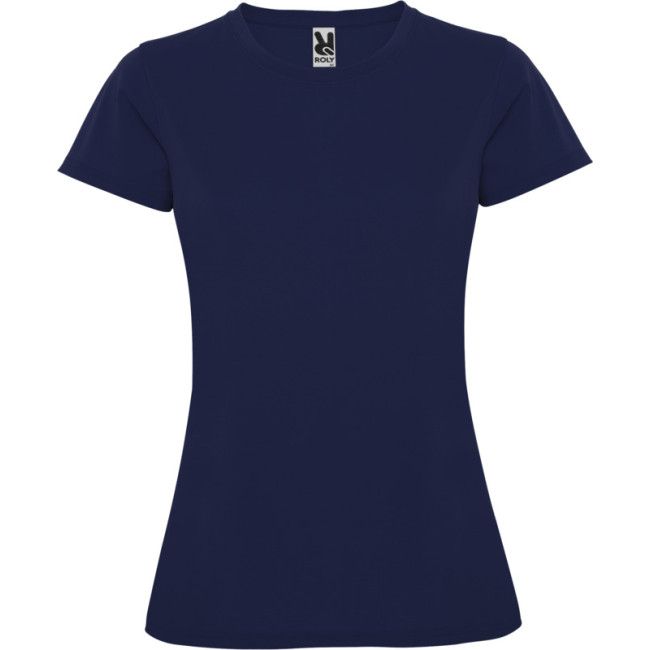 Custom Printed Montecarlo Short Sleeve Women's Sports T-Shirt - Image 2