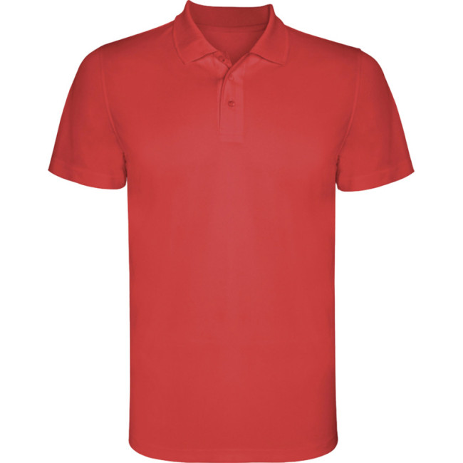 Custom Printed Monzha Short Sleeve Men's Sports Polo - Image 2