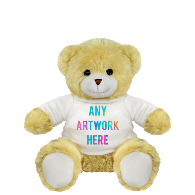 Custom Printed Elizabeth Soft Toy Teddy Bear 20cm