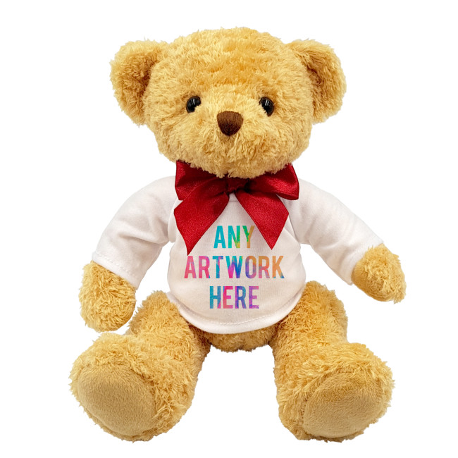 Custom Printed Soft Toy William Teddy Bear