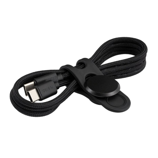 Custom Printed USB-C Cable With Cable Tie 1m - Image 1