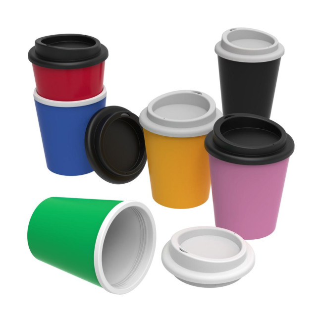 Custom Printed Small Premium Plastic Coffee Mug - Image 1