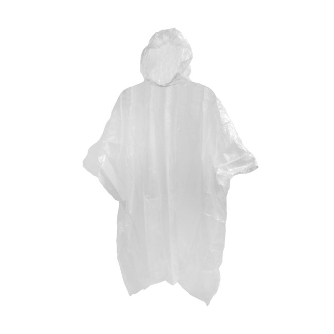 Custom Printed Recyclable Rain Poncho - Image 1