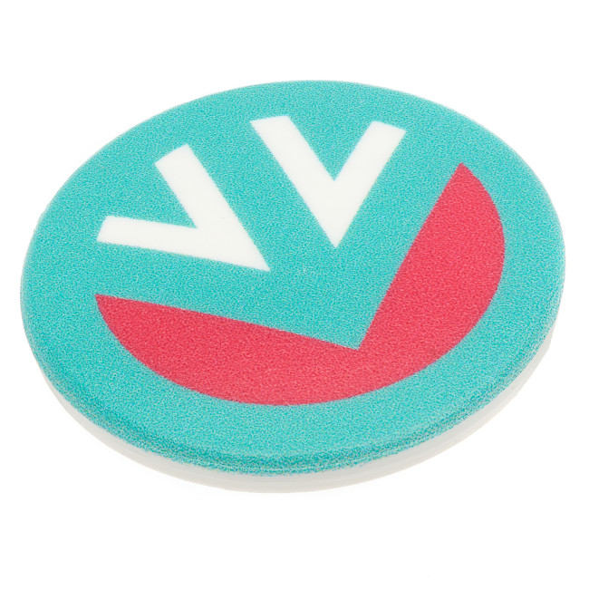 Custom Printed Recycled Plastic Button Badge 25mm - Image 3