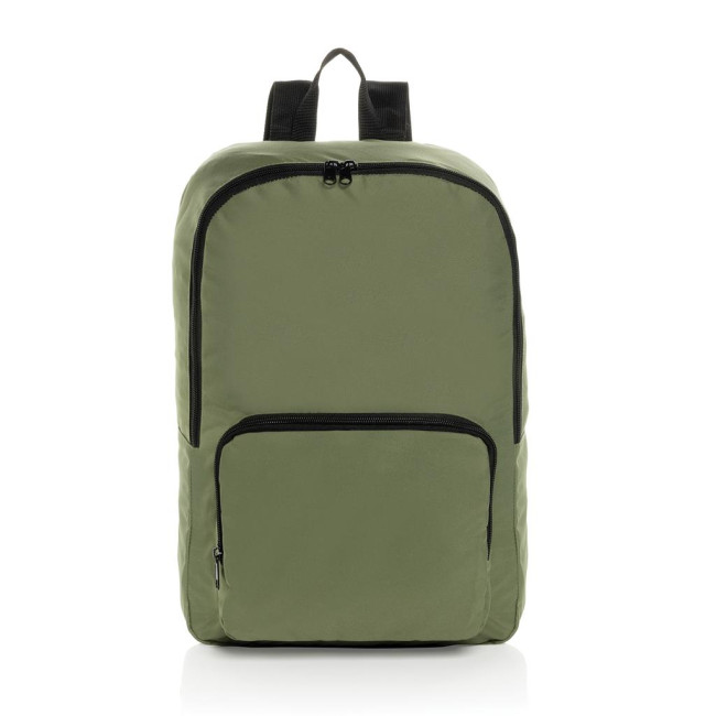 Custom Printed Dillon AWARE RPET Foldable Classic Backpack - Image 6