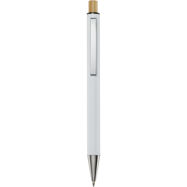 Custom Printed Cyrus Recycled Aluminium Ballpoint Pen - Image 2