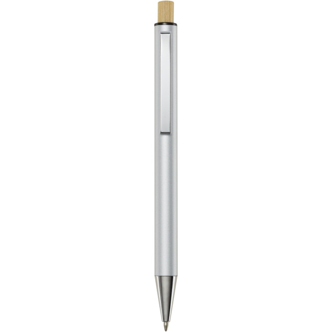 Custom Printed Cyrus Recycled Aluminium Ballpoint Pen - Image 4