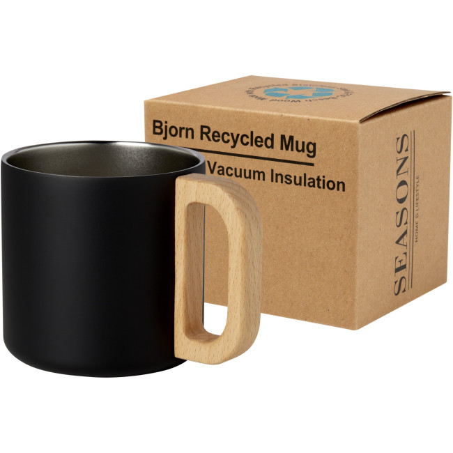 Custom Printed Bjorn 360 ml RCS Certified Recycled Stainless Steel Mug With Copper Vacuum Insulation - Image 5