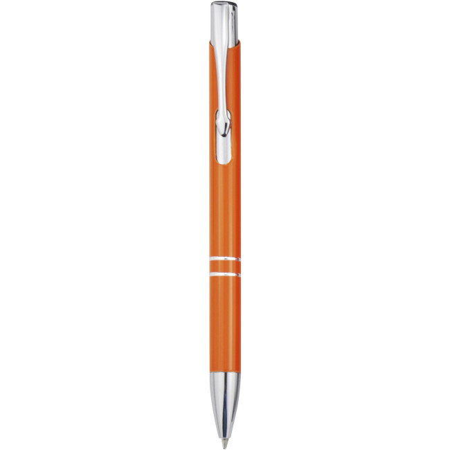 Custom Printed Moneta Recycled Aluminium Ballpoint Pen - Image 5