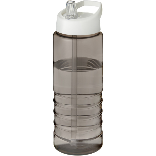 Custom Printed H2O Active Eco Treble Spout Lid Sport Bottle 750ml - Image 2