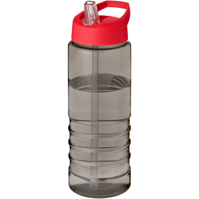 Custom Printed H2O Active Eco Treble Spout Lid Sport Bottle 750ml - Image 3