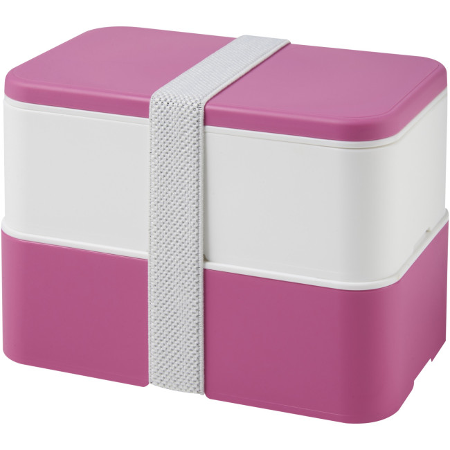 Custom Printed Miyo Double Layer Lunch Box - Image 2