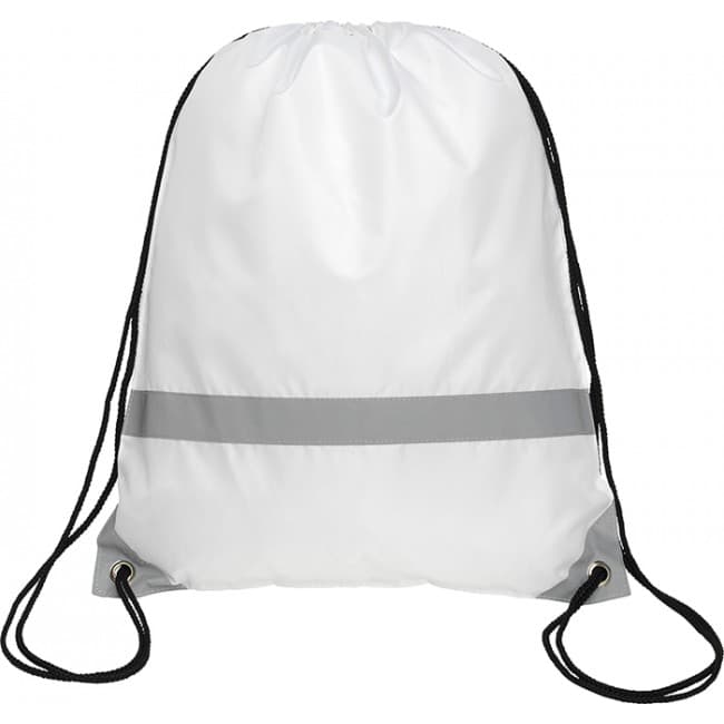 Custom Printed Knockholt Reflective Drawstring Bag