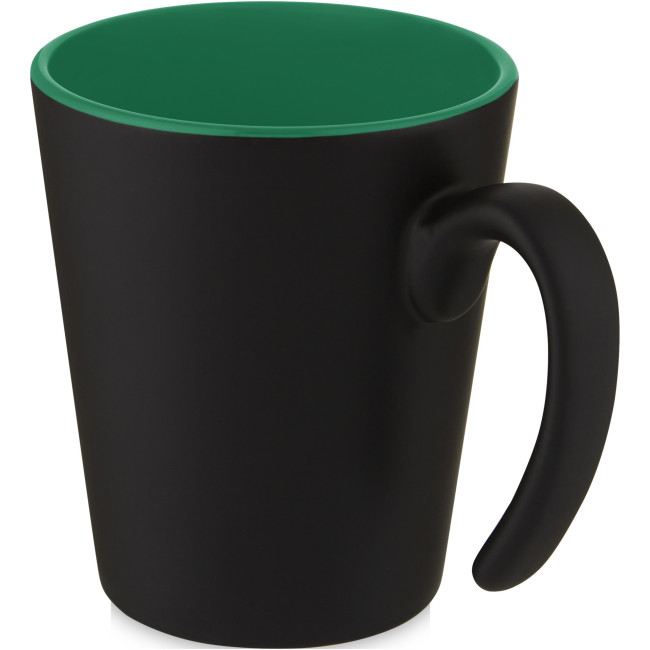 Custom Printed Oli Ceramic Mug With Handle 360ml - Image 7