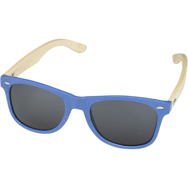 Custom Printed Sun Ray Bamboo Sunglasses - Image 3