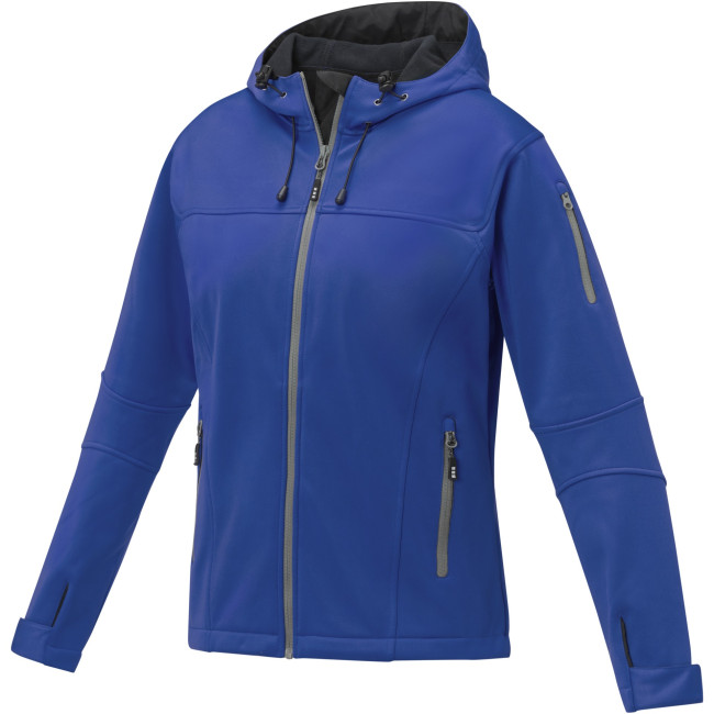 Custom Printed Match Women's Softshell Jacket - Image 4