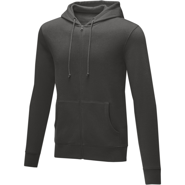 Custom Printed Theron Men’s Full Zip Hoodie - Image 2