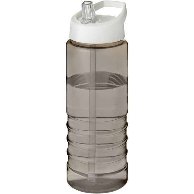 Custom Printed H2O Active Treble Spout Lid Sport Bottle 750ml - Image 4