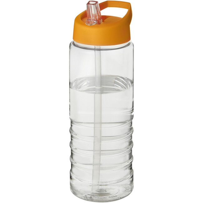 Custom Printed H2O Active Treble Spout Lid Sport Bottle 750ml - Image 9