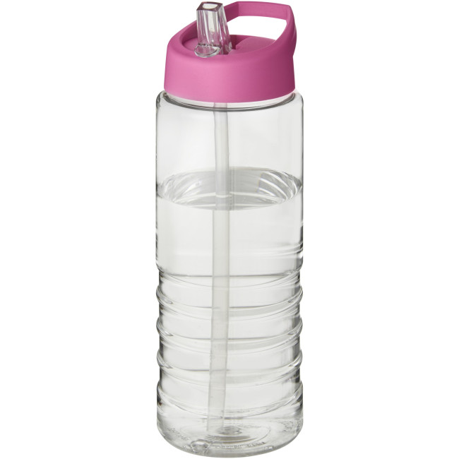 Custom Printed H2O Active Treble Spout Lid Sport Bottle 750ml - Image 10