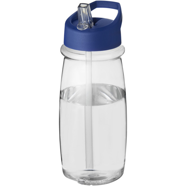 Custom Printed H2O Active Pulse Spout Lid Sport Bottle 600ml - Image 1