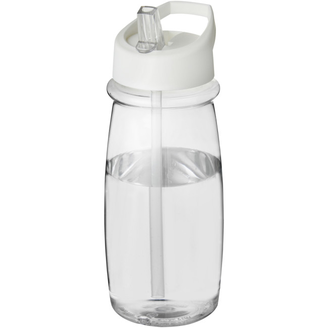 Custom Printed H2O Active Pulse Spout Lid Sport Bottle 600ml - Image 4