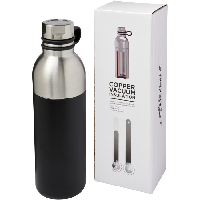 Custom Printed Koln Copper Vacuum Insulated Sport Bottle 590ml - Image 1