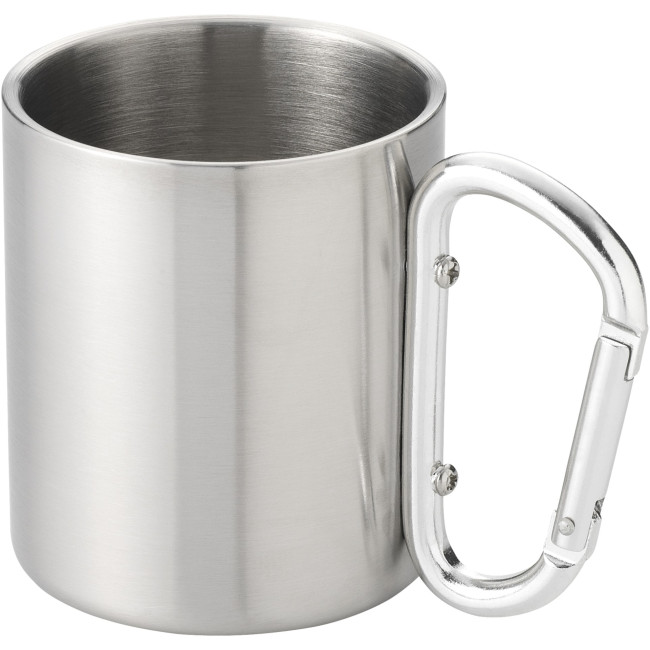 Custom Printed Alps Insulated Mug With Carabiner 200ml