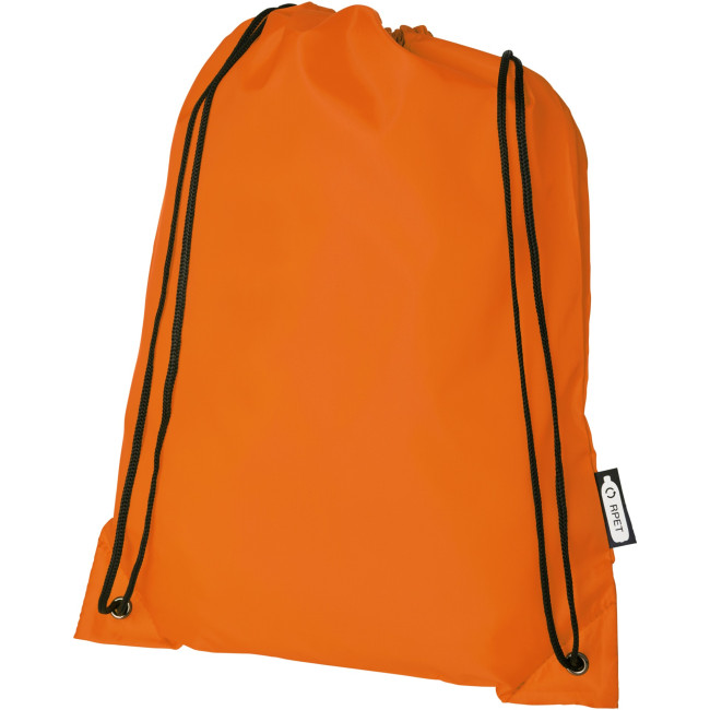 Custom Printed Oriole RPET Drawstring Backpack 5L - Image 8