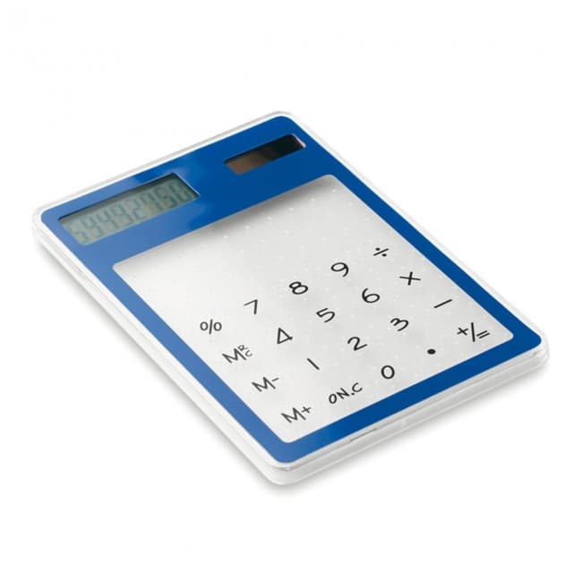 Custom Printed Transparent solar calculator - Image 3