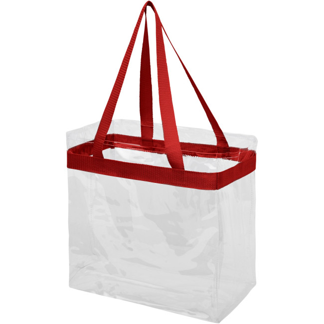 Custom Printed Hampton Transparent Tote Bag 13L - Image 1