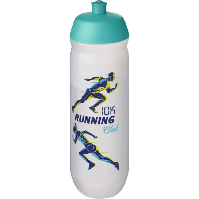 Custom Printed Hydroflex Clear Squeezy Sport Bottle 750ml - Image 3