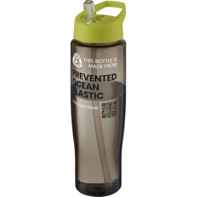 Custom Printed H2O Active Eco Tempo Spout Lid Sport Bottle 700ml - Image 4