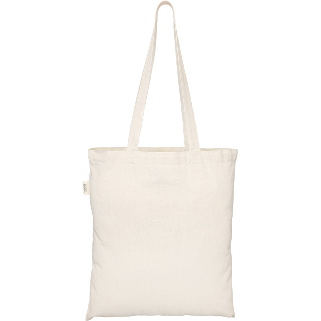 Custom Printed 100% Recycled Cotton Tote Bag