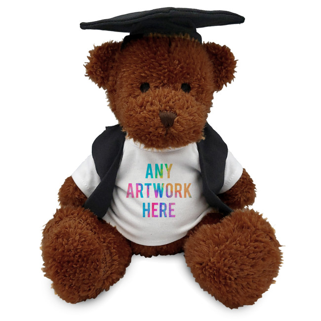 Custom Printed James I Teddy Bear In Graduate Outfit