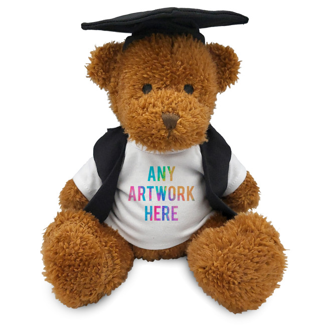 Custom Printed James II Teddy Bear In Graduate Outfit