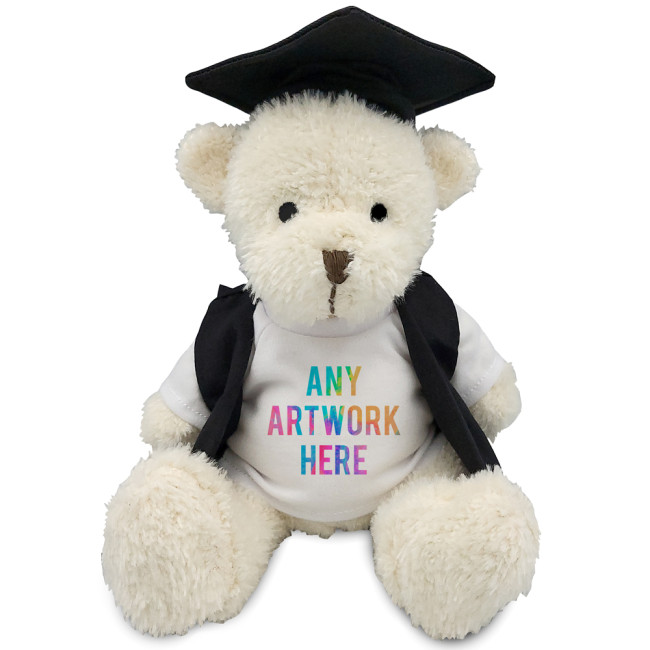 Custom Printed James III Teddy Bear In Graduate Outfit